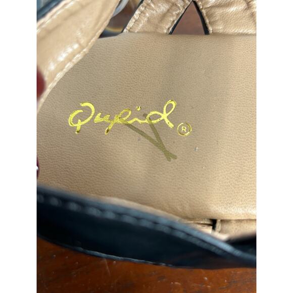 Qupid NWOT Women's Ankle Strap Slide Sandals Open Toe Comfort Beach Bohemian 7 - Picture 7 of 8